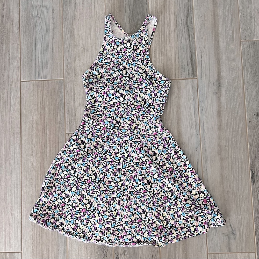 American Eagle Floral Skater Dress